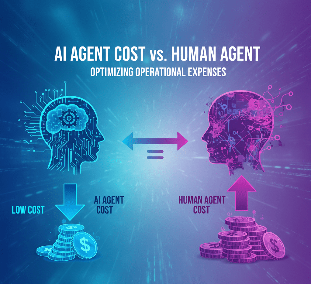 AI Agent Cost vs. Human Agent