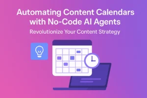 AI agents for content calendars automation